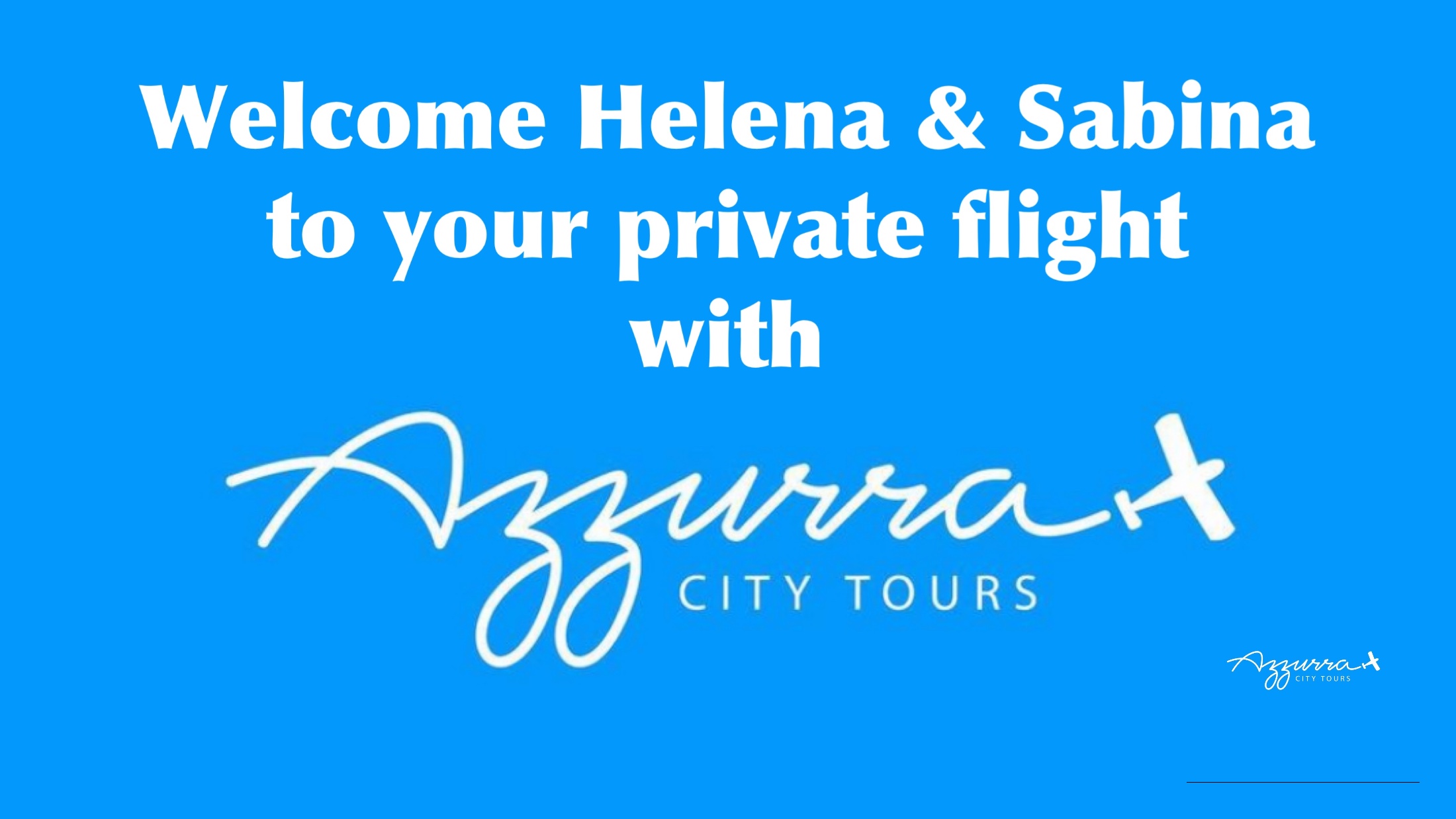 The Manhattan skyline seen through the window of a Piper Cherokee during Helena P.'s discovery flight with Azzurra City Tours