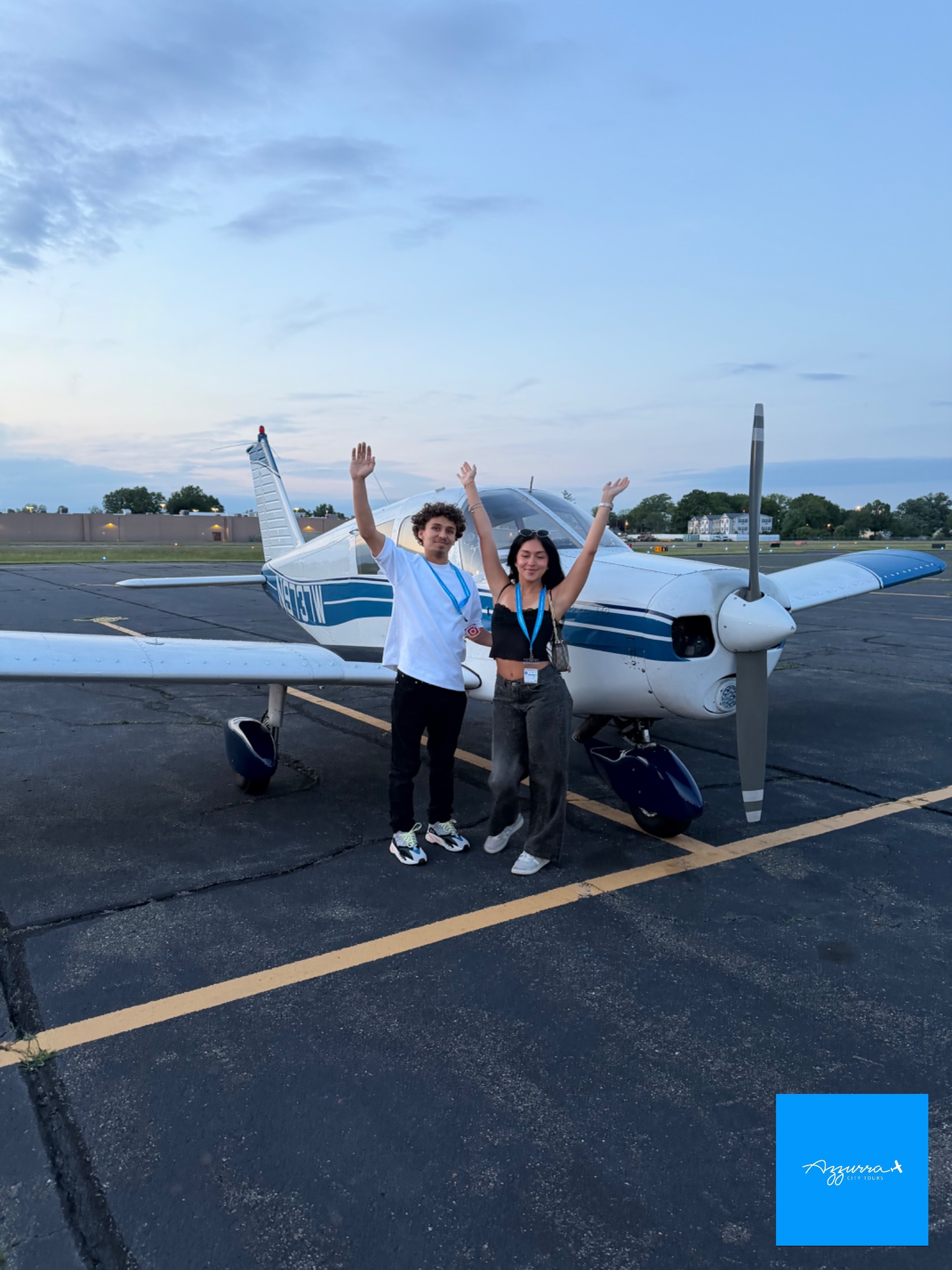 kerany C.'s NYC flight with Azzurra City Tours