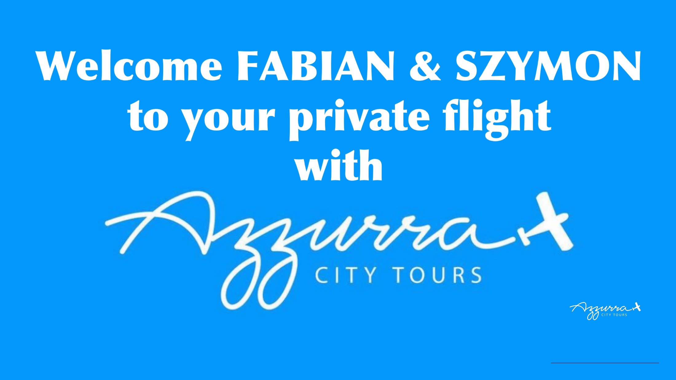 The Manhattan skyline seen through the window of a Piper Cherokee during Fabian K.'s daytime private airplane tour with Azzurra City Tours